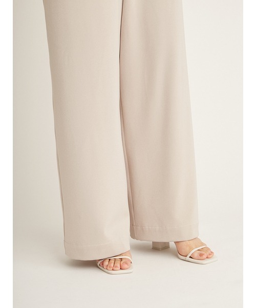 SNIDEL（スナイデル）の「ハイウエストサロペット（サロペット/オーバーオール・レディース・ブラック/ライトベージュ/ダークグレー・0/1）」の11枚目の写真