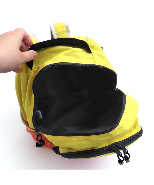 Ampersand（アンパサンド）の「FOスマイルバックパック（バックパック/リュック・キッズ・ブラウン/ピンク/イエロー・XS/S/SMALL/MEDIUM）」の4枚目の写真