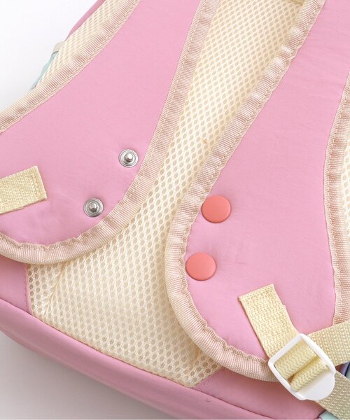 Ampersand（アンパサンド）の「FOスマイルバックパック（バックパック/リュック・キッズ・ブラウン/ピンク/イエロー・XS/S/SMALL/MEDIUM）」の11枚目の写真