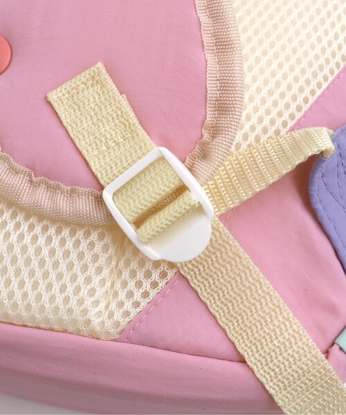 Ampersand（アンパサンド）の「FOスマイルバックパック（バックパック/リュック・キッズ・ブラウン/ピンク/イエロー・XS/S/SMALL/MEDIUM）」の12枚目の写真