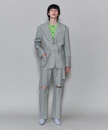 <6(ROKU)>SLIT PANTS/パンツ