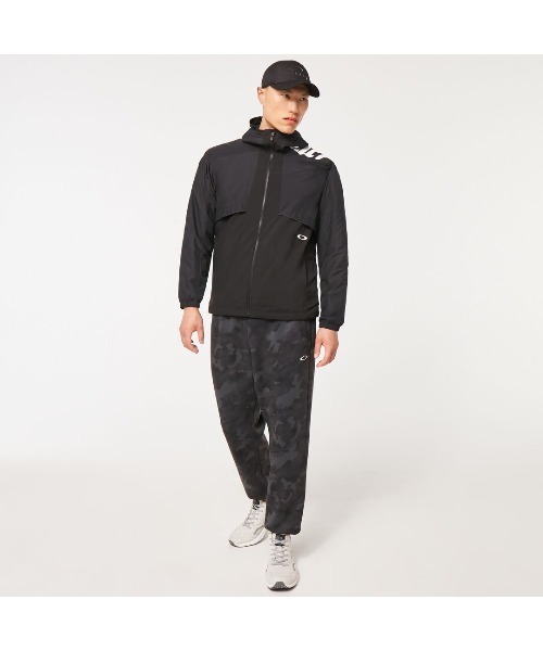 OAKLEY(オークリー)の「オークリー ENHANCE WIND WARM JACKET 12.7 /ジャケット/TRAINING スポーツ・トレーニング/OAKLEY(その他アウター・メンズ・ネイビー/ブラウン/ホワイト/ブラック・L/M/S/XL/XS)」の3枚目の写真