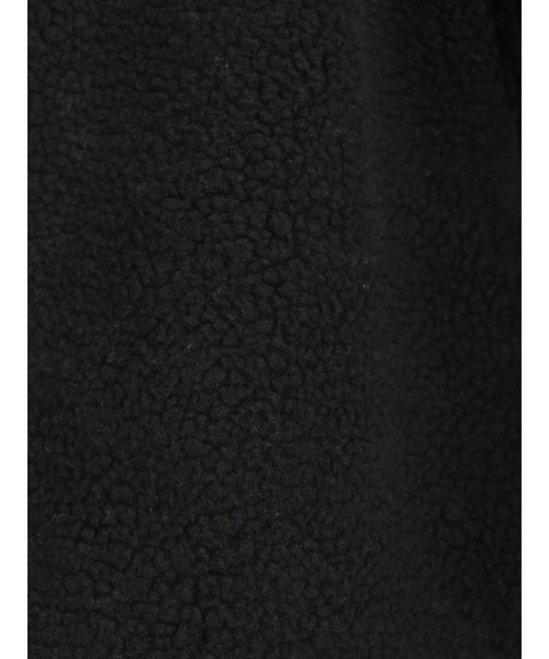 Samansa Mos2（サマンサ モスモス）の「ライトボアショートブルゾン（ブルゾン・レディース・ブラック/オフホワイト/キャメル・ﾌﾘ-）」の17枚目の写真