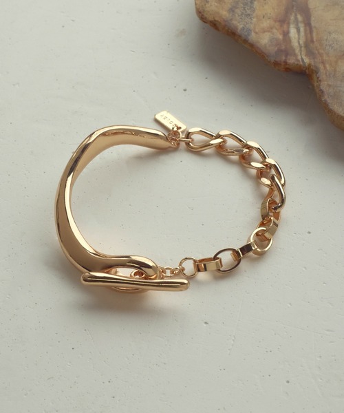 GOLDY（ゴールディ）の「ツー タイプ チェーン マンテル ブレスレット（ブレスレット・レディース・シルバー/ゴールド/シルバー系その他/ゴールド系その他・FREE）」の9枚目の写真