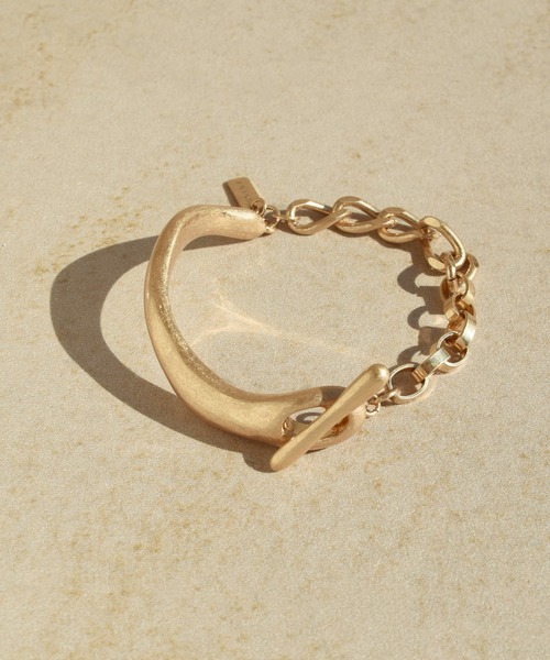 GOLDY（ゴールディ）の「ツー タイプ チェーン マンテル ブレスレット（ブレスレット・レディース・シルバー/ゴールド/シルバー系その他/ゴールド系その他・FREE）」の12枚目の写真