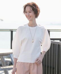 自由区（ジユウク）の「【洗える】ポリエステルハイゲージ プルオーバーニット（ニット/セーター・レディース）」