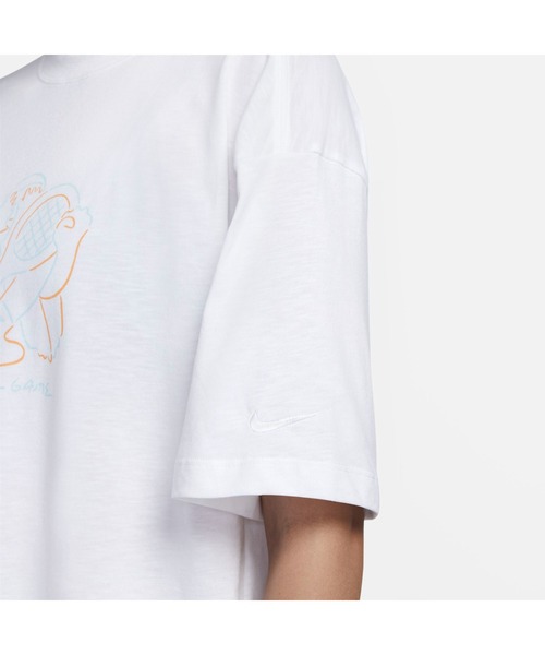 NIKE（ナイキ）の「【別注】ナイキ NIKE ナイキ NSW DF OS T100 S/S Tシャツ 限定コラボ（Tシャツ/カットソー・レディース・ホワイト/ブラック・XL/L/S/M）」の5枚目の写真