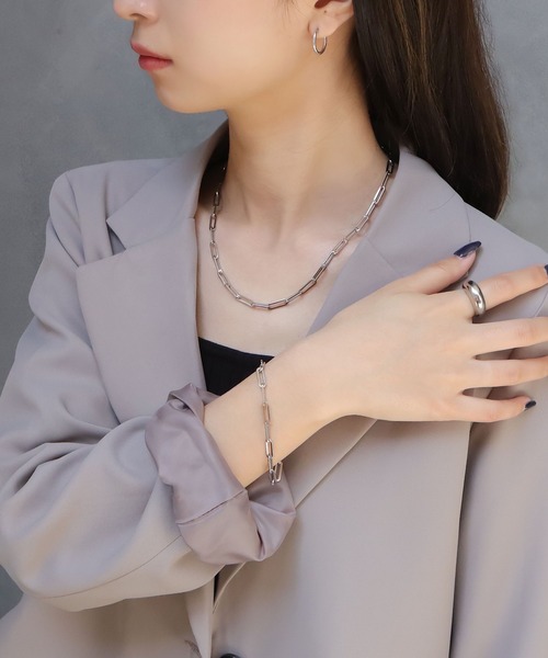 セール】blackdia ocean ボックスチェーンネックレス（ネックレス