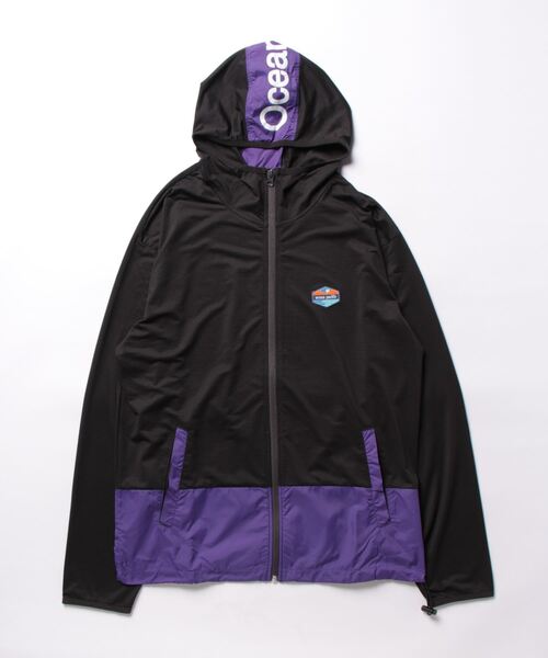 Ocean Pacific（オーシャンパシフィック）の「【OP:オーピー】ジップUVパーカー（パーカー・メンズ・ベージュ/ブラック/グレー・LARGE/MEDIUM/X-LARGE）」の7枚目の写真