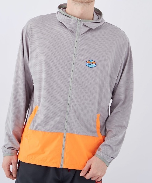 Ocean Pacific（オーシャンパシフィック）の「【OP:オーピー】ジップUVパーカー（パーカー・メンズ・ベージュ/ブラック/グレー・LARGE/MEDIUM/X-LARGE）」の21枚目の写真