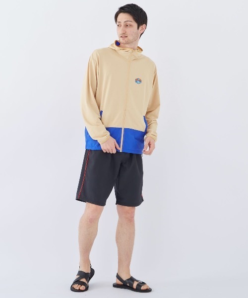 Ocean Pacific（オーシャンパシフィック）の「【OP:オーピー】ジップUVパーカー（パーカー・メンズ・ベージュ/ブラック/グレー・LARGE/MEDIUM/X-LARGE）」の16枚目の写真