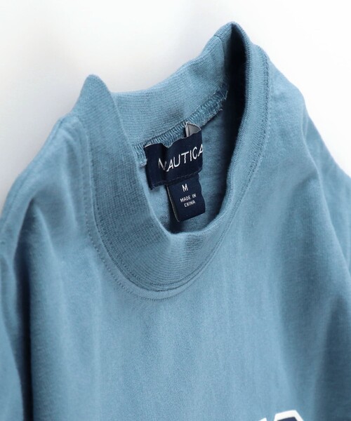 NAUTICA(ノーティカ)の「【NAUTICA/ノーティカ】シャツ重ね着風長袖Tシャツ ロンT(Tシャツ/カットソー・キッズ・ブルー/オフホワイト/ネイビー・L/S/M/XL/XS)」の7枚目の写真