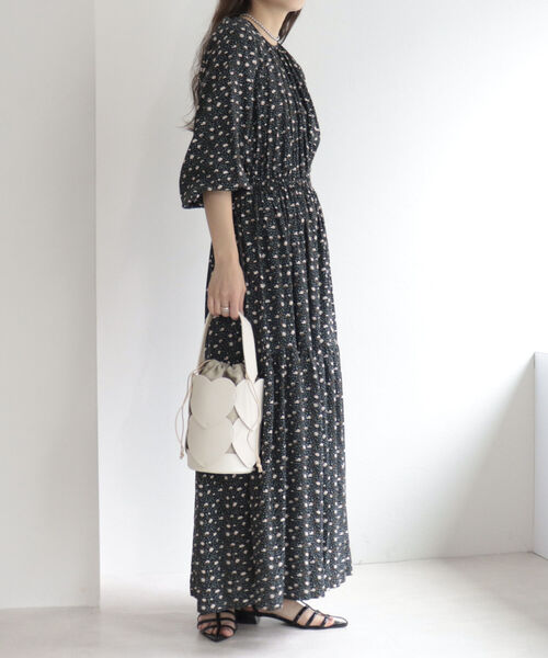 Casselini(キャセリーニ)の「【CASSELINI/キャセリーニ】モチーフバケットバッグ(トートバッグ・レディース・アイボリー/グリーン・FREE)」の6枚目の写真