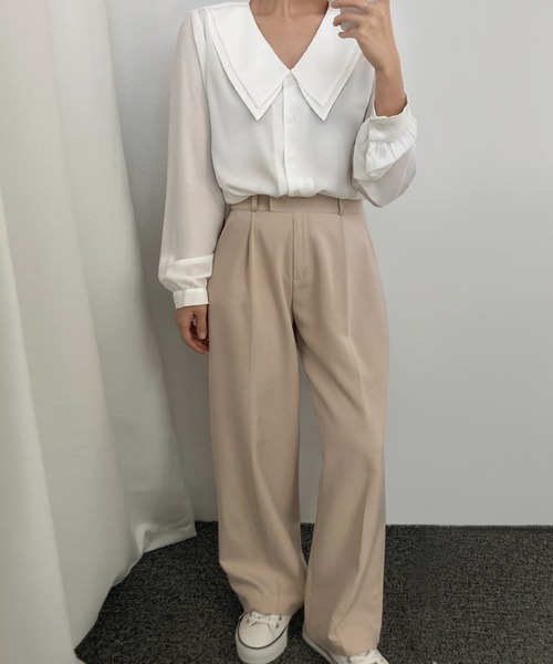 fd style(エフディ スタイル)の「二重カラーブラウス(シャツ/ブラウス・レディース・Black/White/PINK・FREE)」の17枚目の写真