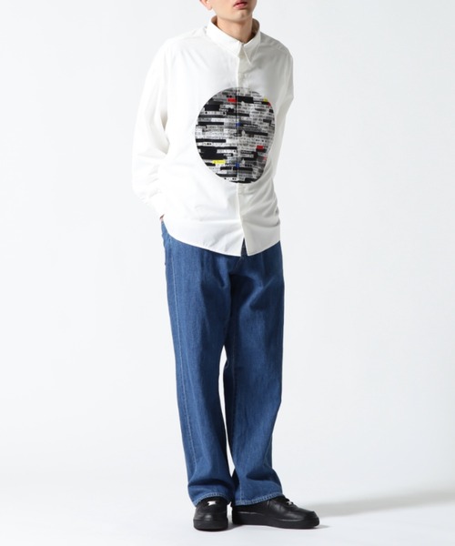 DANKE SCHON（ダンケシェーン）の「DankeSchon/ダンケシェーン/combineチェーンシャツ（シャツ/ブラウス・メンズ・ブラック/ホワイト・F）」の17枚目の写真