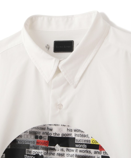 DANKE SCHON（ダンケシェーン）の「DankeSchon/ダンケシェーン/combineチェーンシャツ（シャツ/ブラウス・メンズ・ブラック/ホワイト・F）」の13枚目の写真