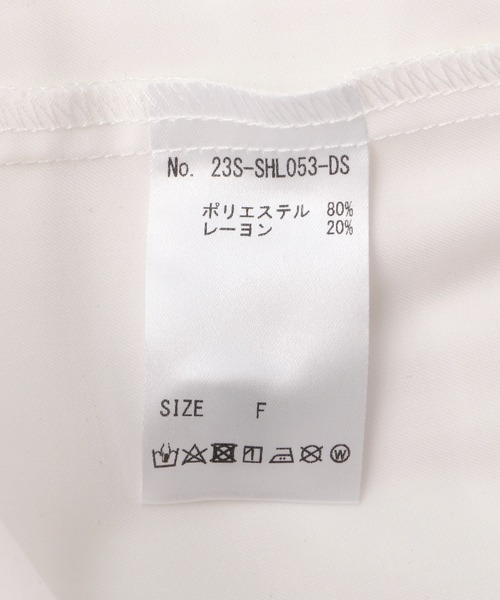 DANKE SCHON（ダンケシェーン）の「DankeSchon/ダンケシェーン/combineチェーンシャツ（シャツ/ブラウス・メンズ・ブラック/ホワイト・F）」の10枚目の写真