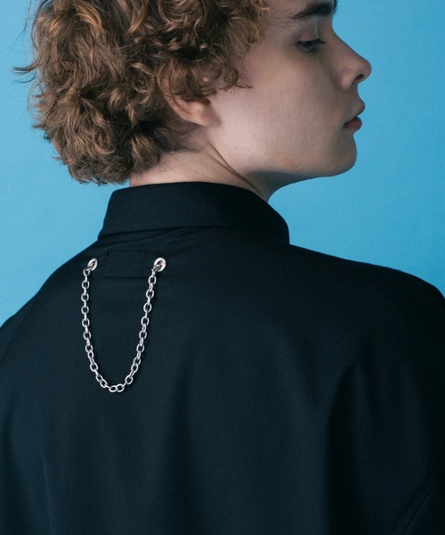 DANKE SCHON（ダンケシェーン）の「DankeSchon/ダンケシェーン/combineチェーンシャツ（シャツ/ブラウス・メンズ・ブラック/ホワイト・F）」の20枚目の写真