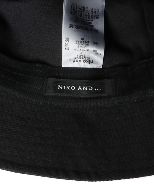 niko and...(ニコアンド)の「TRバケットハット(ハット・メンズ・グレー/ブルー/ブラック・FREE)」の10枚目の写真