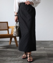 EASEBLUE | ふくれジャガードナロースカート(スカート)