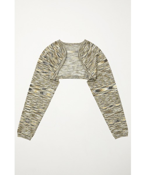 LAGUA GEM（ラグアジェム）の「KNIT BOLERO SET ボレロ（ニット/セーター・レディース・オレンジ/グレー/カーキ・FREE）」の10枚目の写真