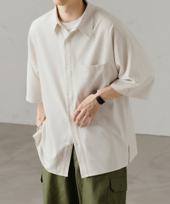 Silky Halfsleeve Shirts（シャツ/ブラウス）｜TODAYFUL（トゥデイフル