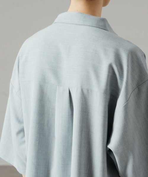 epnok(エプノック)の「スラブツイルルーズシャツ(シャツ/ブラウス・メンズ・ベージュ/ピンク/ブルー・SMALL/MEDIUM/LARGE)」の15枚目の写真