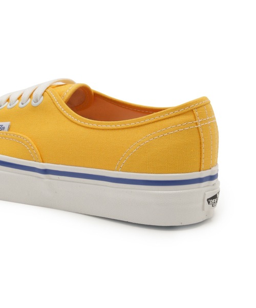 ADAM ET ROPE'(アダムエロペ)の「【VANS】AUTHENTIC 44 DECK DX(スニーカー・レディース・イエロー/カーキ・25/23.5cm/23/24.5cm/24)」の5枚目の写真