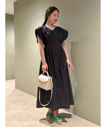 CELFORD（セルフォード）の「アーチフリルスリーブワンピース  