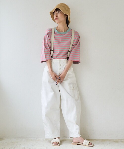 シャツ k.sstore FREAK'S STORE（フリークスストア）の「ボーダーBIGロンTEE（T