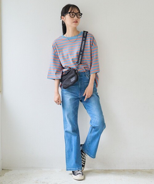 シャツ k.sstore FREAK'S STORE（フリークスストア）の「ボーダーBIGロンTEE（T