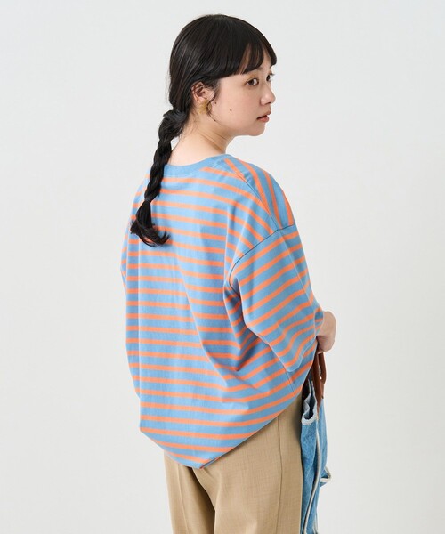 シャツ k.sstore FREAK'S STORE（フリークスストア）の「ボーダーBIGロンTEE（T