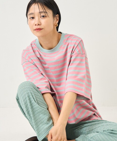 FREAK'S STORE（フリークスストア）の「ボーダーBIG半袖Tシャツ