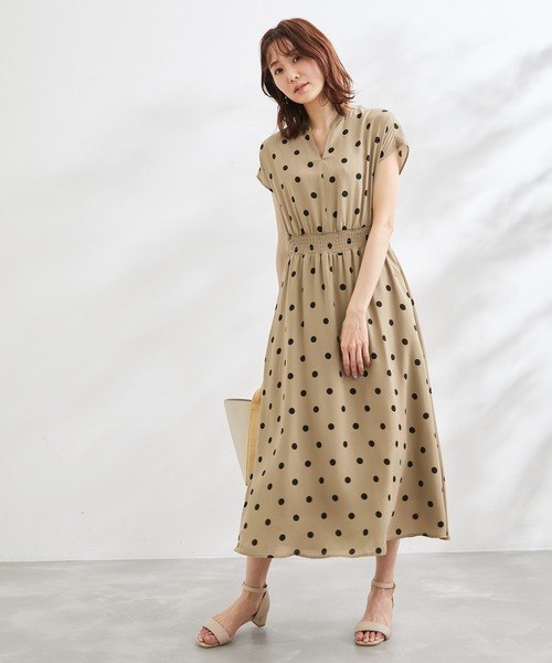 ROPE' PICNIC（ロペピクニック）の「キーネックドット柄
