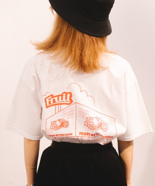 FRUIT OF THE LOOM（フルーツオブザルーム）の「プリントT-SH22（Tシャツ/カットソー・メンズ・ブラック/レッド/グリーン・M/L/XL）」の3枚目の写真
