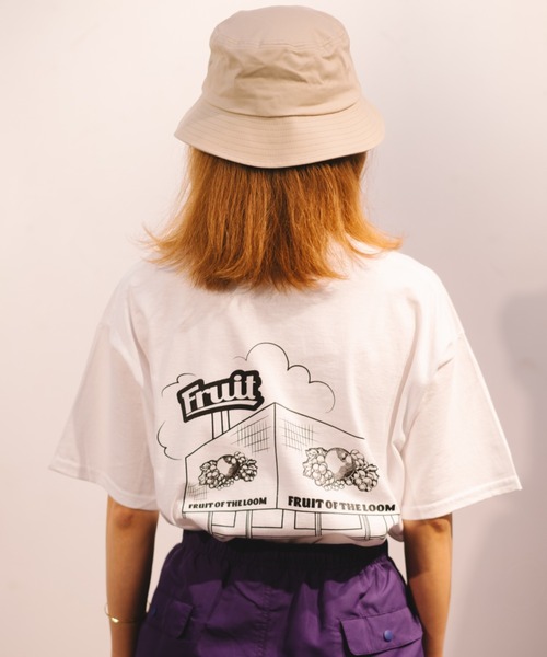 FRUIT OF THE LOOM（フルーツオブザルーム）の「プリントT-SH22（Tシャツ/カットソー・メンズ・ブラック/レッド/グリーン・M/L/XL）」の2枚目の写真