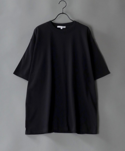 SITRY(シトリー)の「oversize sheer mesh Knit Layered T-shirt/オーバーサイズ シアー メッシュ ニット レイヤード Tシャツ(ベスト・メンズ・ホワイト/ブラック・M/L)」の3枚目の写真
