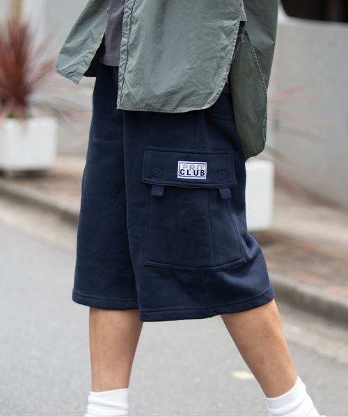 セール】【PRO CLUB】Fleece Cargo Short バギーショーツ バミューダ