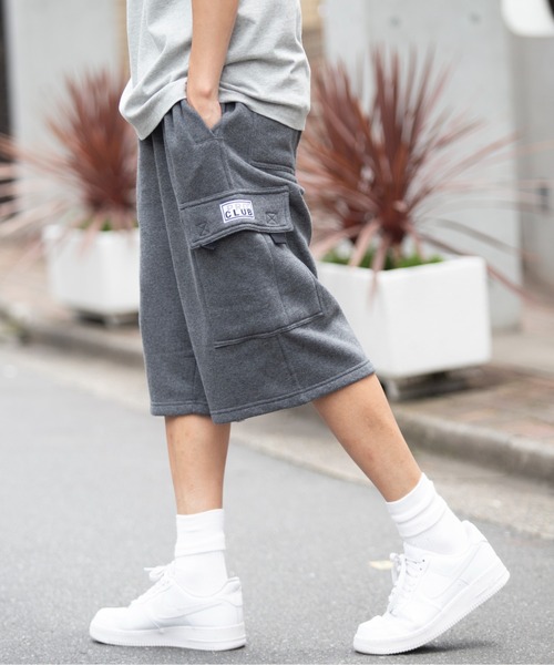 セール】【PRO CLUB】Fleece Cargo Short バギーショーツ バミューダ