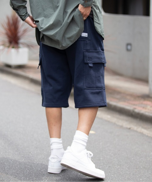 セール】【PRO CLUB】Fleece Cargo Short バギーショーツ バミューダ
