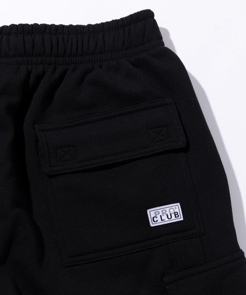 セール】【PRO CLUB】Fleece Cargo Short バギーショーツ バミューダ