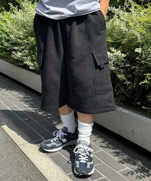 PRO CLUB （プロクラブ）の「【PRO CLUB】Fleece Cargo Short バギーショーツ バミューダパンツ PCB167 UNTR（カーゴパンツ・メンズ・グレー/ネイビー/チャコールグレー/ブラック・XL/L/M）」の12枚目の写真