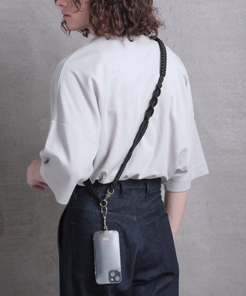 HARE（ハレ）の「2WAYスマホショルダー(HARE)（スマホグッズ・メンズ・ブラック系その他・FREE）」の3枚目の写真