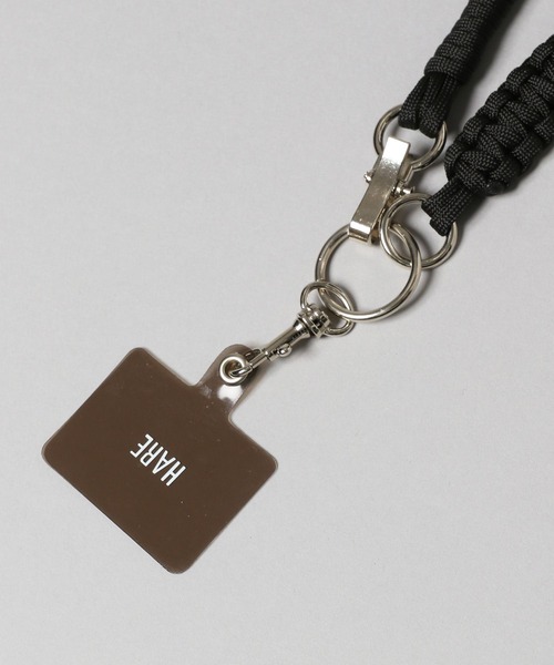 HARE（ハレ）の「2WAYスマホショルダー(HARE)（スマホグッズ・メンズ・ブラック系その他・FREE）」の2枚目の写真
