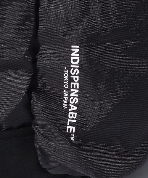 INDISPENSABLE （インディスペンサブル）の「INDISPENSABLE　BACKPACK SLAPS ECONYL（バックパック/リュック・メンズ・ブラック・FREE）」の11枚目の写真
