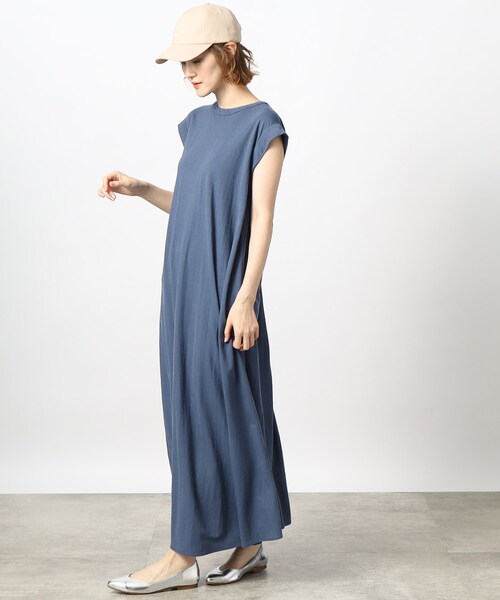 grove(グローブ)の「◆【さらっと1枚で着映え】フレンチスリーブワンピース(ワンピース・レディース・ブラック/ピンク系その他/ブラウン系/ブルー・02/03/04/01/05)」の19枚目の写真