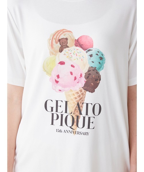 gelato pique（ジェラートピケ）の「【15th】ワンポイントT
