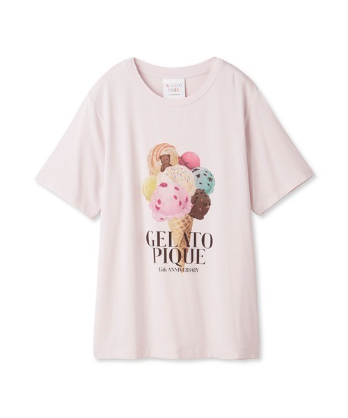 gelato pique（ジェラートピケ）の「【15th】ワンポイントT