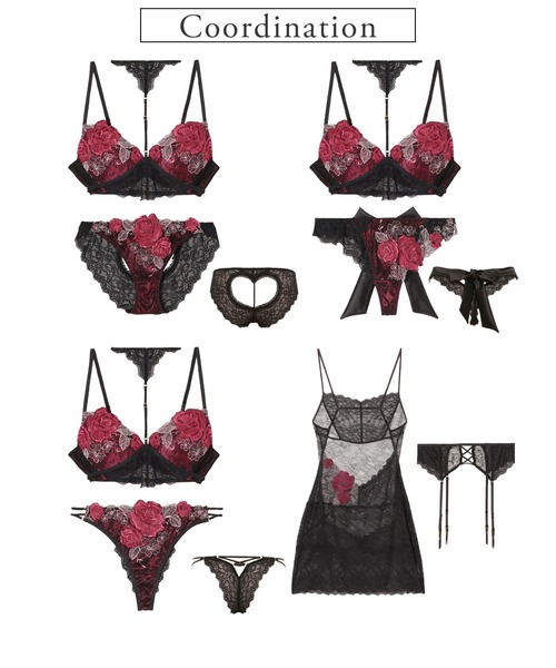 LINGERIEAM ローズクチュール グラマーアップブラ　E65 ブラジャー LINGERIEAM ローズクチュール グラマーアップブラ E65