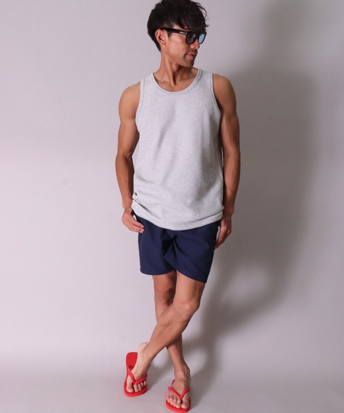 JEMORGAN（ジェーイーモーガン）の「(LK)【JEMORGAN】【パックT】ワッフル タンクトップ（タンクトップ・メンズ・ホワイト/ブラック/杢グレー・MEDIUM/LARGE/X-LARGE）」の8枚目の写真